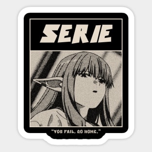 Serie Gloomy Halftone Fanart Design Sticker